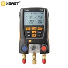 Цифровой манометр Testo 549, прибор для измерения давления воздуха и кондиционирования воздуха с ЖК-дисплеем