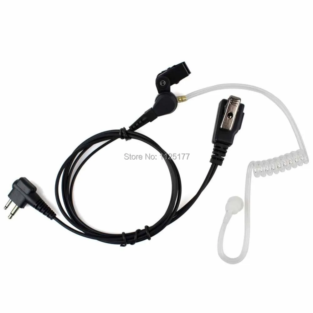 Наушники с 2 контактами и воздушной трубкой скрытая Акустическая трубка наушники