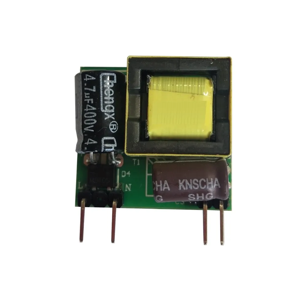 1 шт. маленький размер ac dc блок питания 100v 220v 5v 1A 5W изолированный преобразователь напряжения трансформаторы
