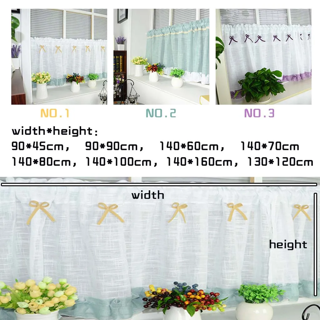 Полузанавес для вышивания окон настраиваемый световой занавес кофейная панель