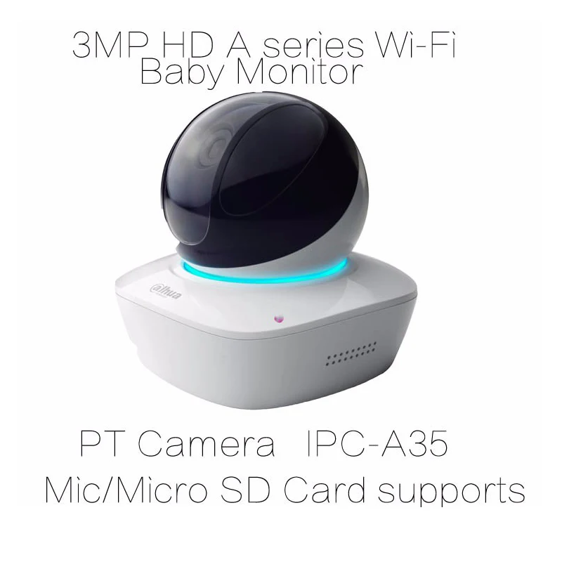 1/3 3MP CMOS HD A Серия Wifi PT камера IPC A35 Беспроводной Детский монитор Встроенный
