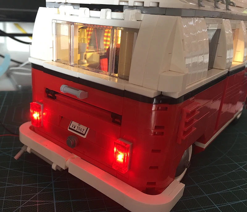 21001 только светодиодный комплект для Creator Light, совместимый с 10220
