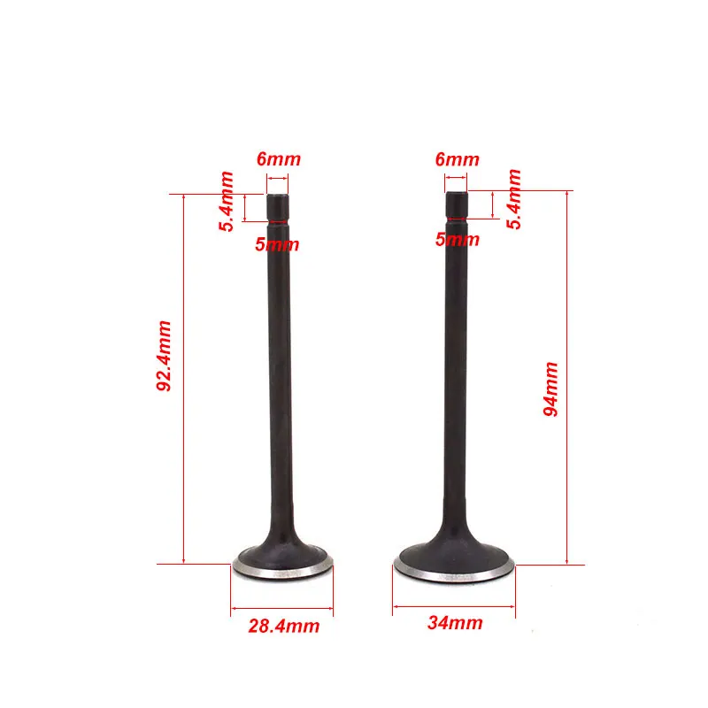 Для YAMAHA XT225 TW200 225 YP250 MAJESTY YP1 AG200 200 мотоциклетные двигатели клапан впускной выхлоп стволовых Клапан Enine запасные части