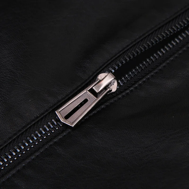 Кожаная куртка мужская осень 2017 новая кожаная мотоциклетные Костюмы воротник