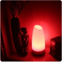 7 color changing glowing in dark abs decoration table lamps 9090190mm illuminose lighting free shipping 10pcslot