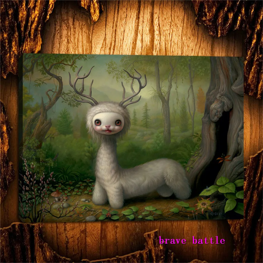 Mark Ryden детский необычный холст для живописи Тёмный мир гостиная спальня домашний