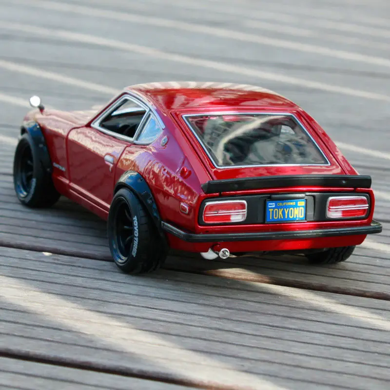 Maisto дизайн 1:18 1971 Datsun 240Z Токийский мод красная литая модель спортивный гоночный