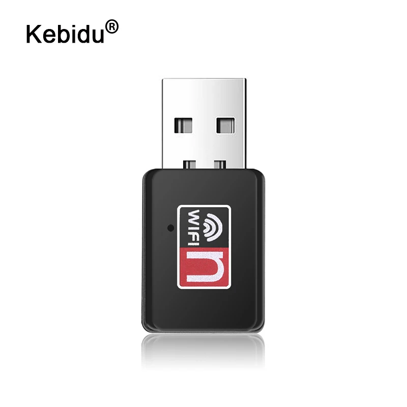 Kebidu Новый мини Wi Fi адаптер 150 Мбит/с USB для ПК Ethernet ключ 2 4G сетевая карта антенна