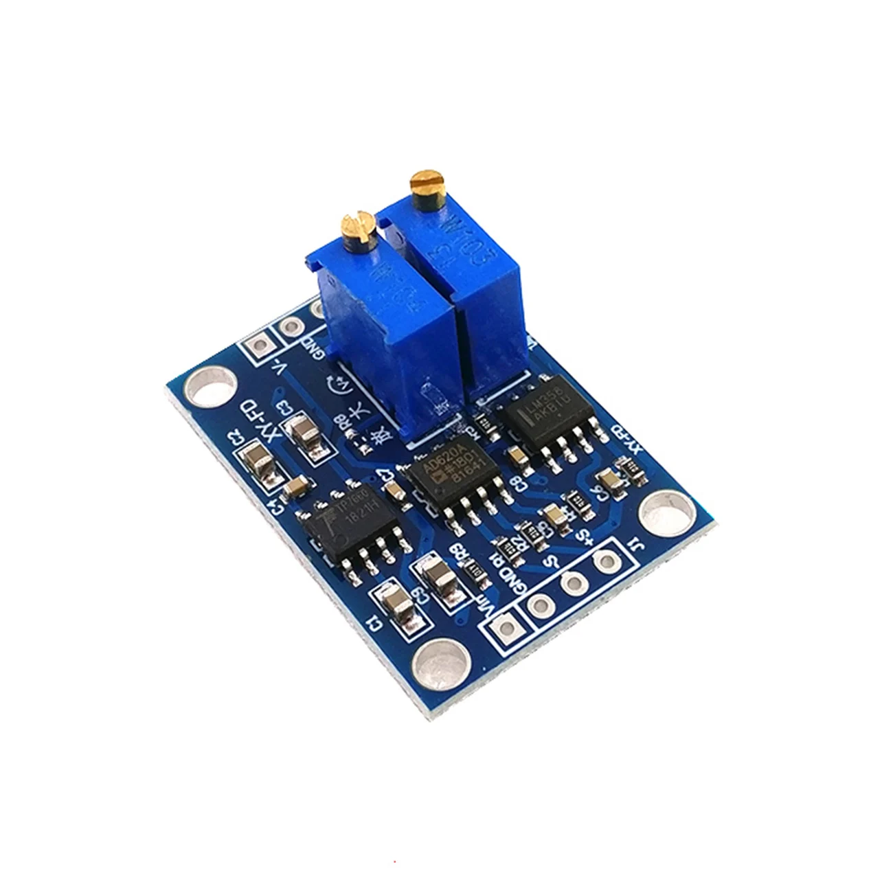 Новое поступление AD620 Microvolt мВ усилитель напряжения сигнальная измерительная
