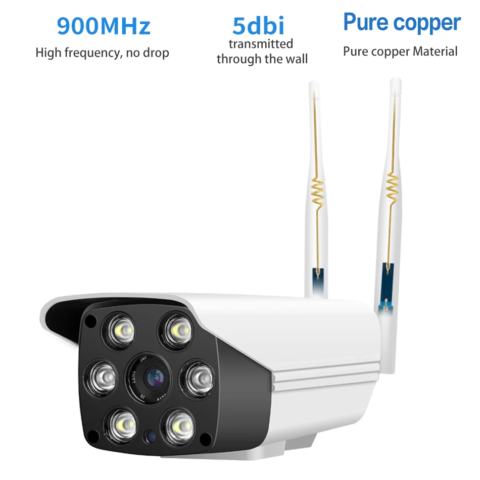 Jvtsmart беспроводная Wifi CCTV камера ptz управление наружная пуля Водонепроницаемая 1080P
