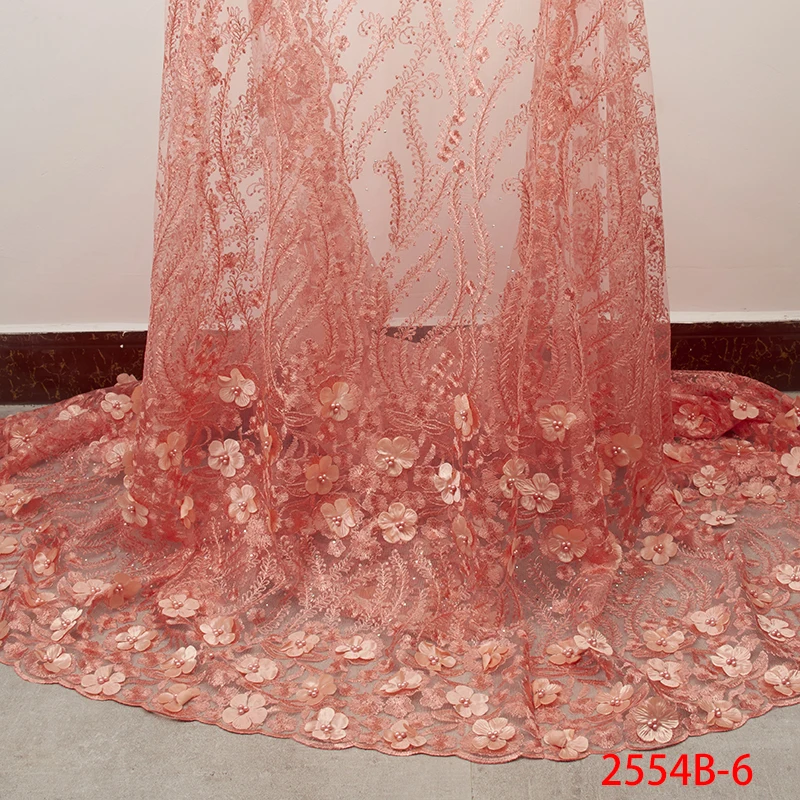 Кружевная ткань цвета шампанского золотая африканская Тюлевая новейшая