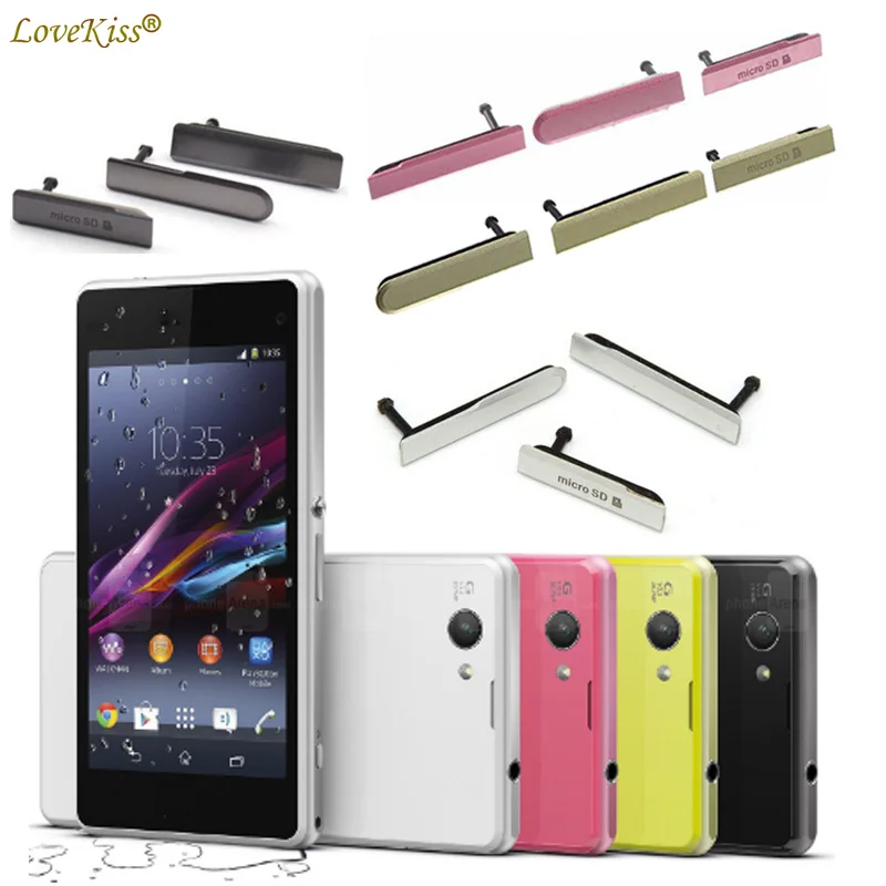 Z1mini Micro SD sim-карта USB порт для зарядки слот пылезащитный чехол Sony Xperia Z1 Compact Mini M51W D5503