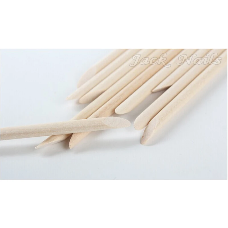 100 шт. деревянные палочки для маникюра и педикюра инструменты удаления кутикулы