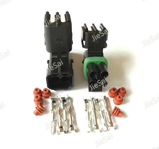 4 Pin 12015798 12015024 Женский Мужской Погодный пакет Электрический провод 2 5 Разъем