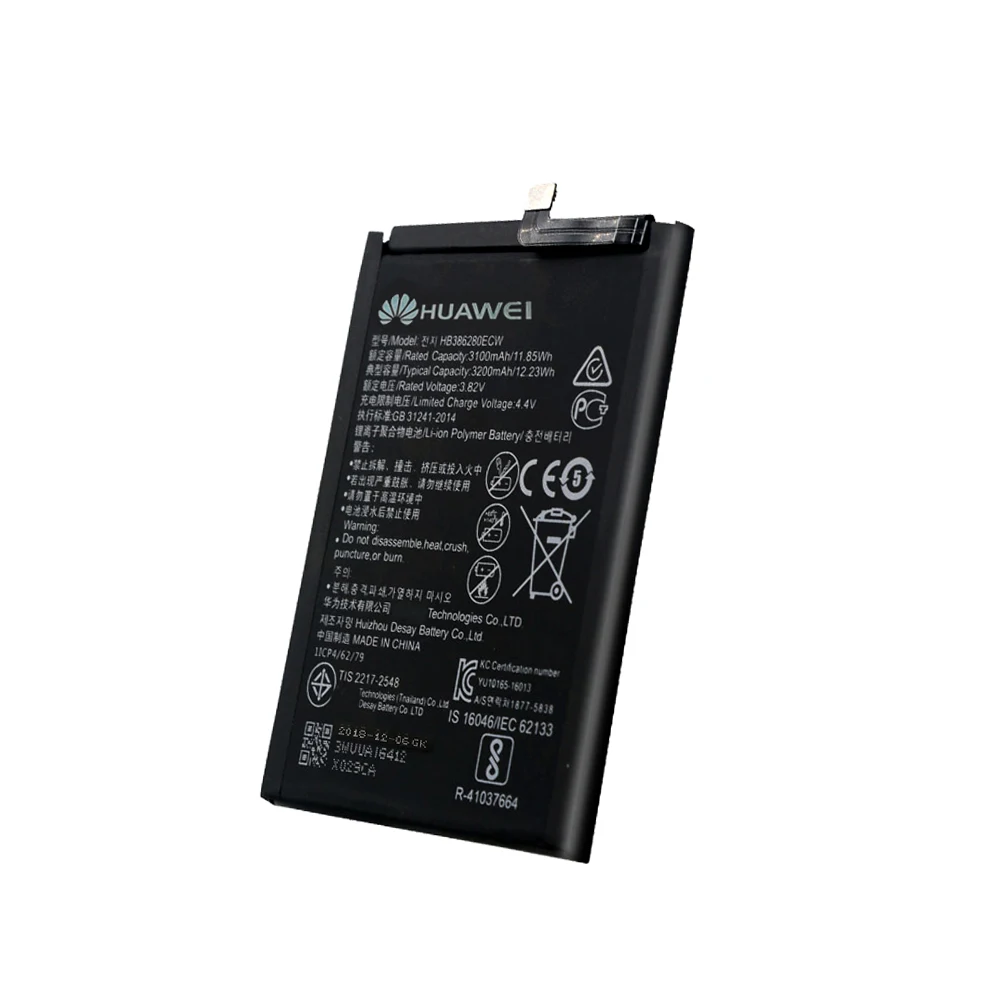 Аккумулятор HB386280ECW для Huawei P10 Honor 9 мобильный телефон с аккумулятором аккумулятор