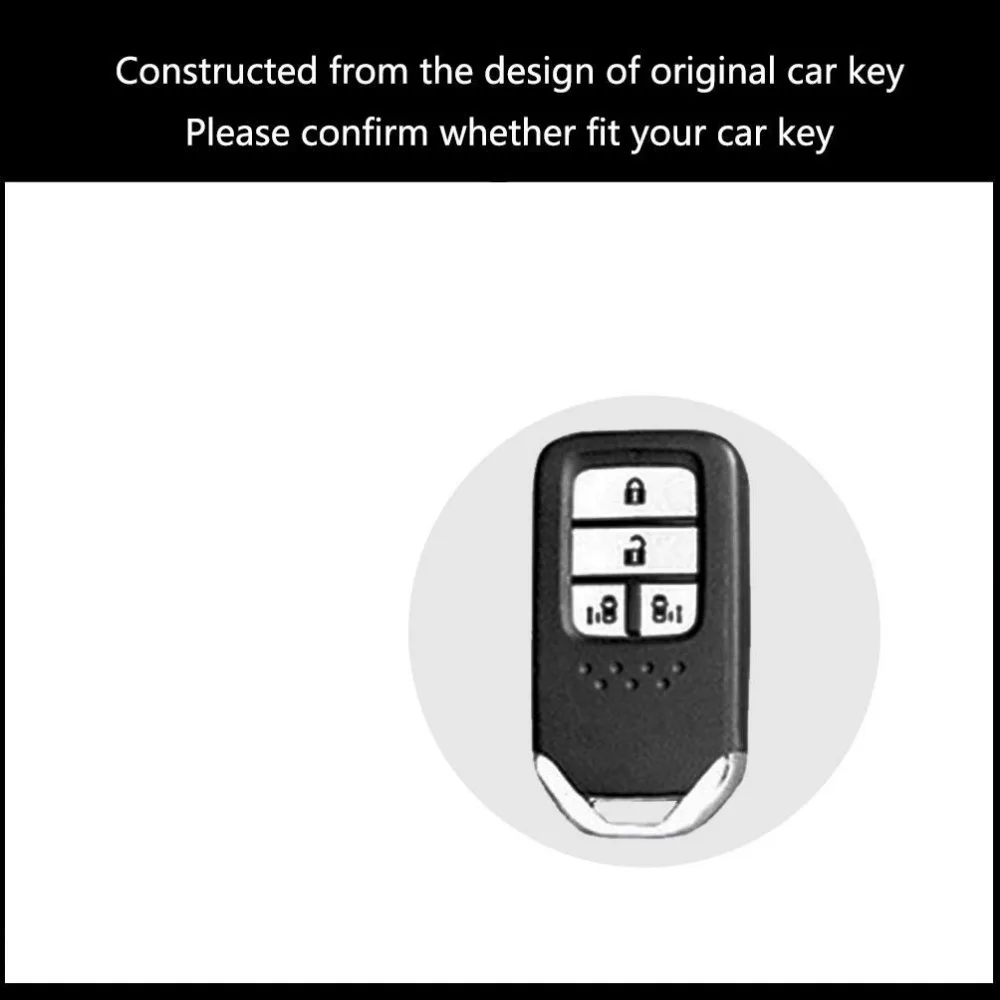 Чехол для брелка с ключом протектор кремния без ключа для Honda Odyssey Steps Wagon Elysion MPV Freed 4 кнопки дистанционного управления