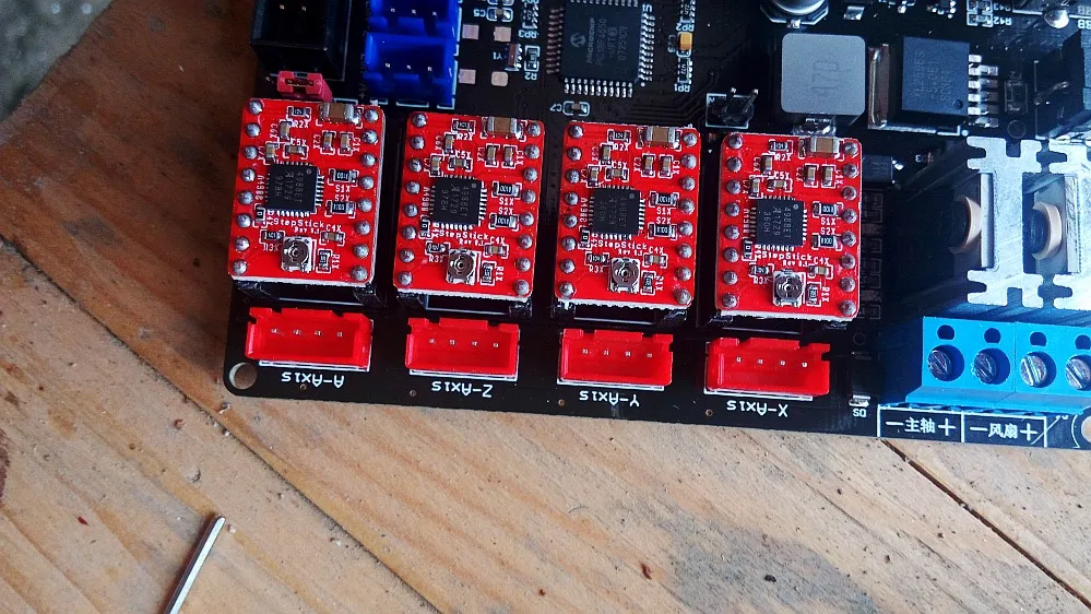 Электронные блоки DIY ЧПУ 4 оси гравировальный станок панель управления лазерная гравировка машина материнская плата с ручкой управления