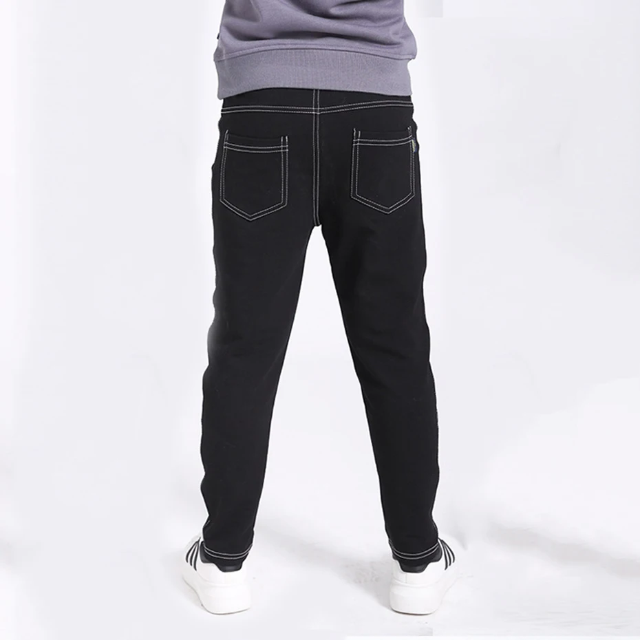 Aixinghao Boys Sport Pants 2018 Spring Regular Trousers Solid Teenage For 6 8 10 12 14 Year Clothes |
