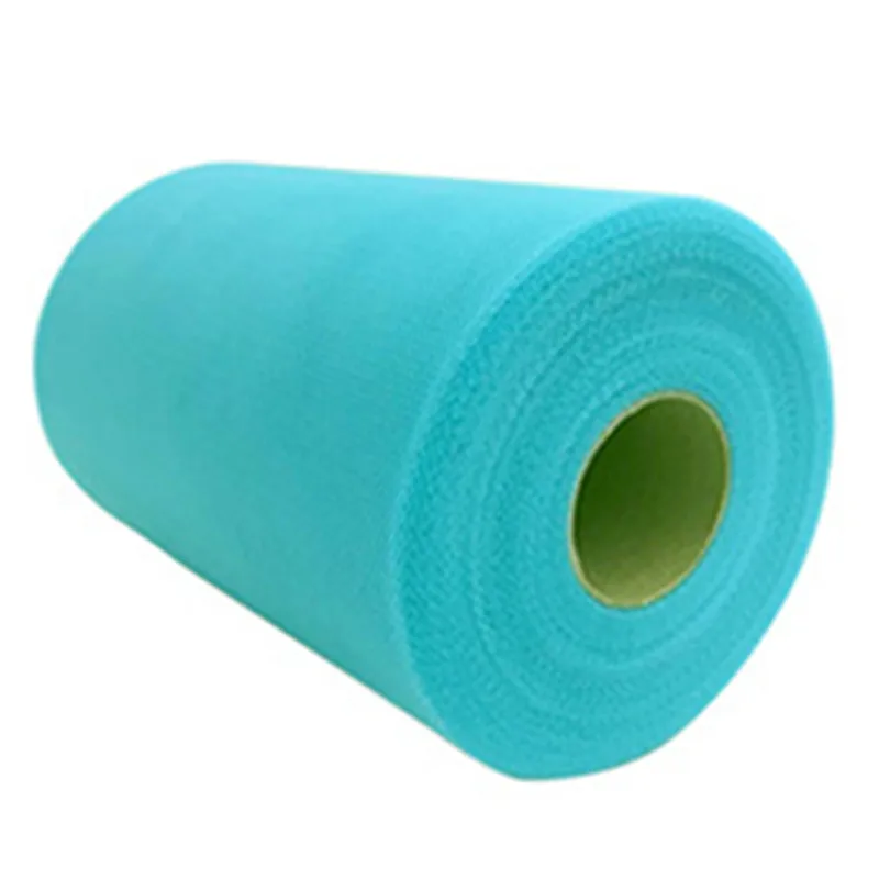 light sky blue Рулон тюля, ткань 15 см, 100 ярдов, сделай сам, белая органза, рулон тюля, катушка для платья-пачки, свадебное украшение, принадлежности для дня рождения - Цвет: light sky blue