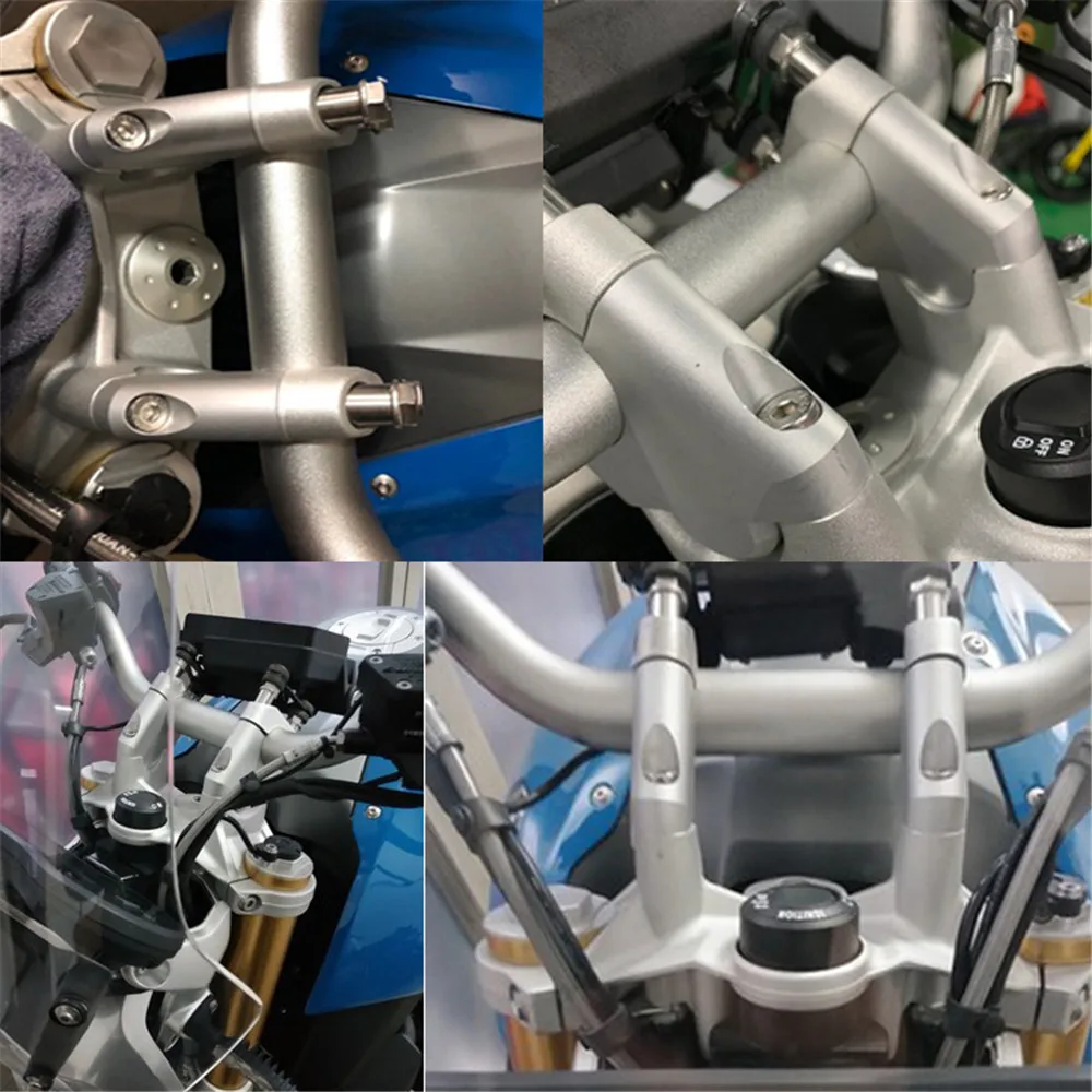 Для BMW R1200R R 1200 2014 2016 аксессуары для мотоциклов зажим рукоятки поднятый удлиненный