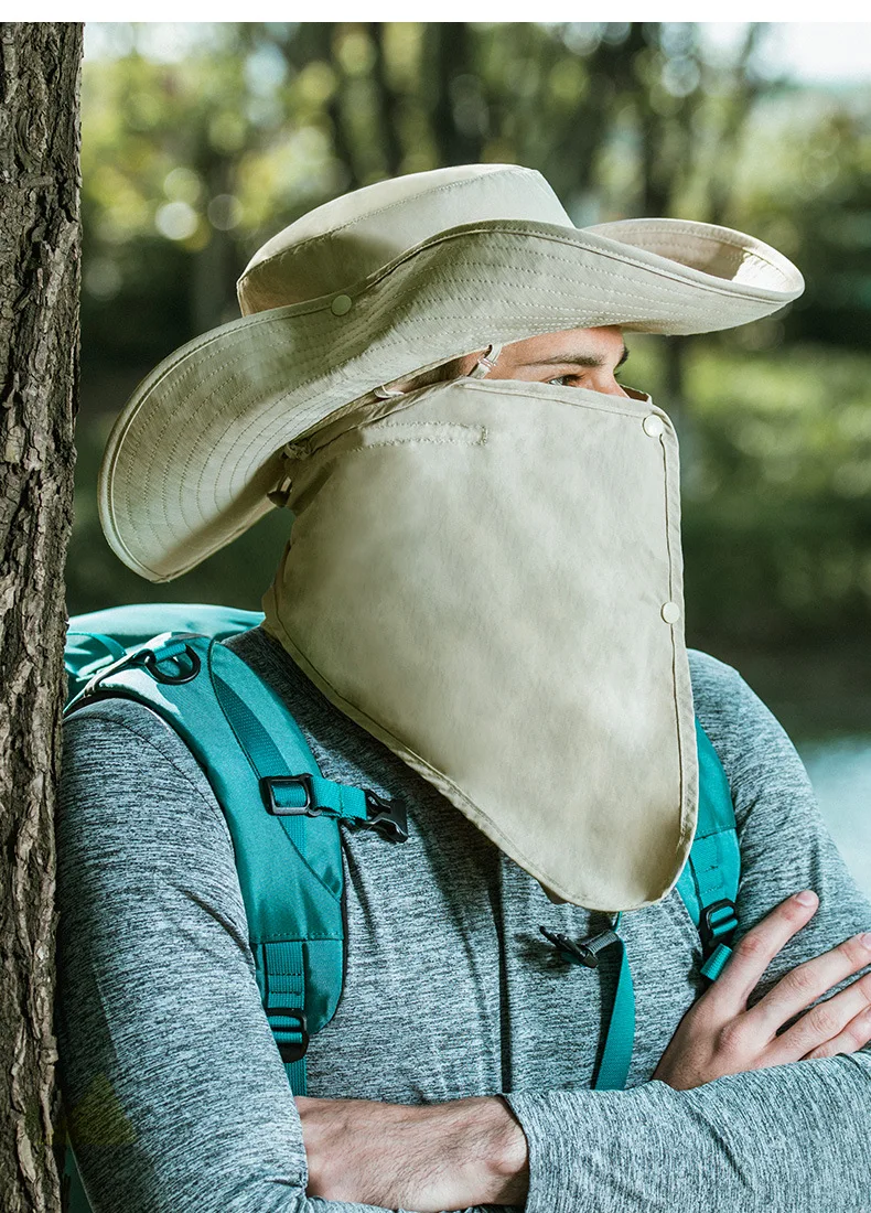 Naturehike мужская шляпа от солнца с широкими полями, солнцезащитная Кепка для лета, для пеших прогулок, рыбалки, для охоты в пустыне, гавайская