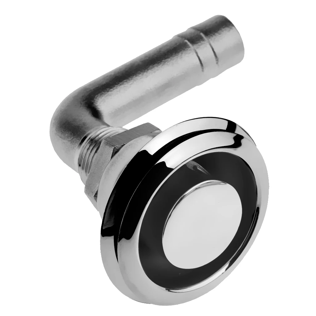 Stainless Marine Boat Fuel Gas Tank Vent Flush Mount 90 Degree Fit 5/8'' Hose Hardware and instruction | Автомобили и
