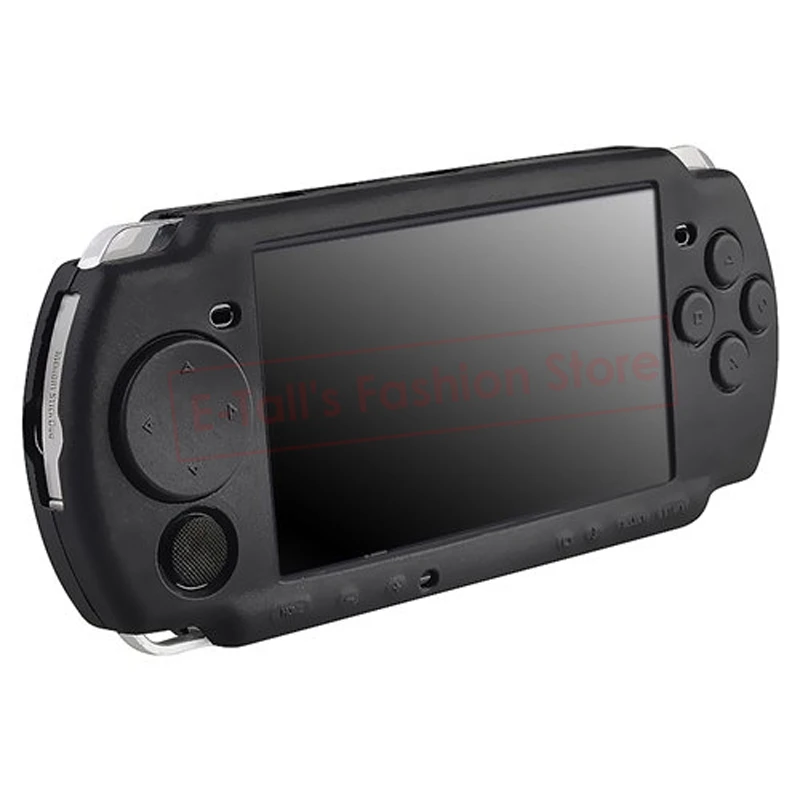 Черный мягкий силиконовый резиновый чехол для psp 2000 3000 игровой контроллер