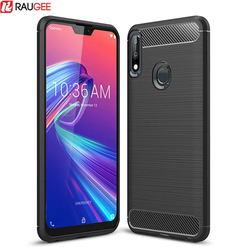 Для Asus Zenfone Max Pro M2 ZB631KL ZB633KL чехол из углеродного волокна Мягкий ТПУ силиконовый чехол для телефона задняя крышка для ZB631KL ZB633KL чехол