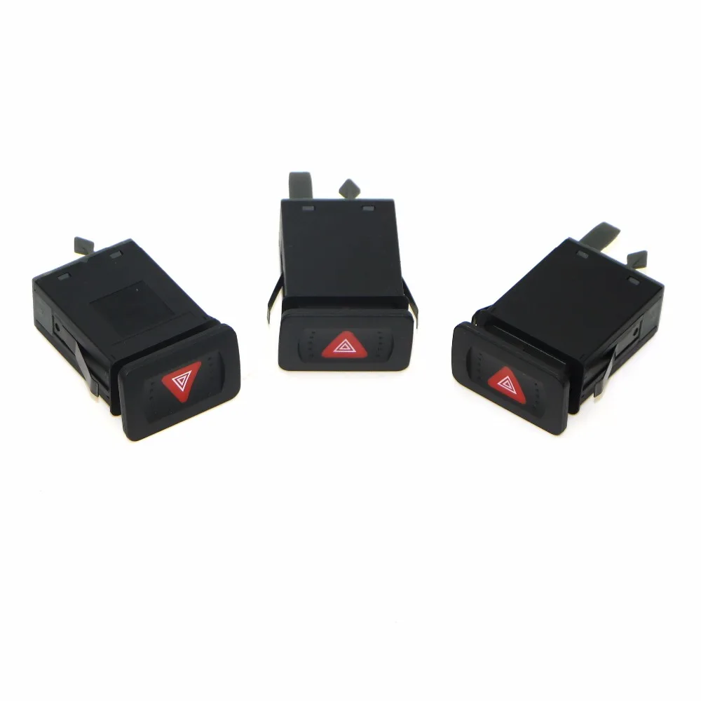 

3Pcs OEM Switch Hazard Warning Flash Switchs Button Fir 1J0 953 235 C 1J0 953 235C 1J0953235C For VW Jetta 4 Bora Golf MK4