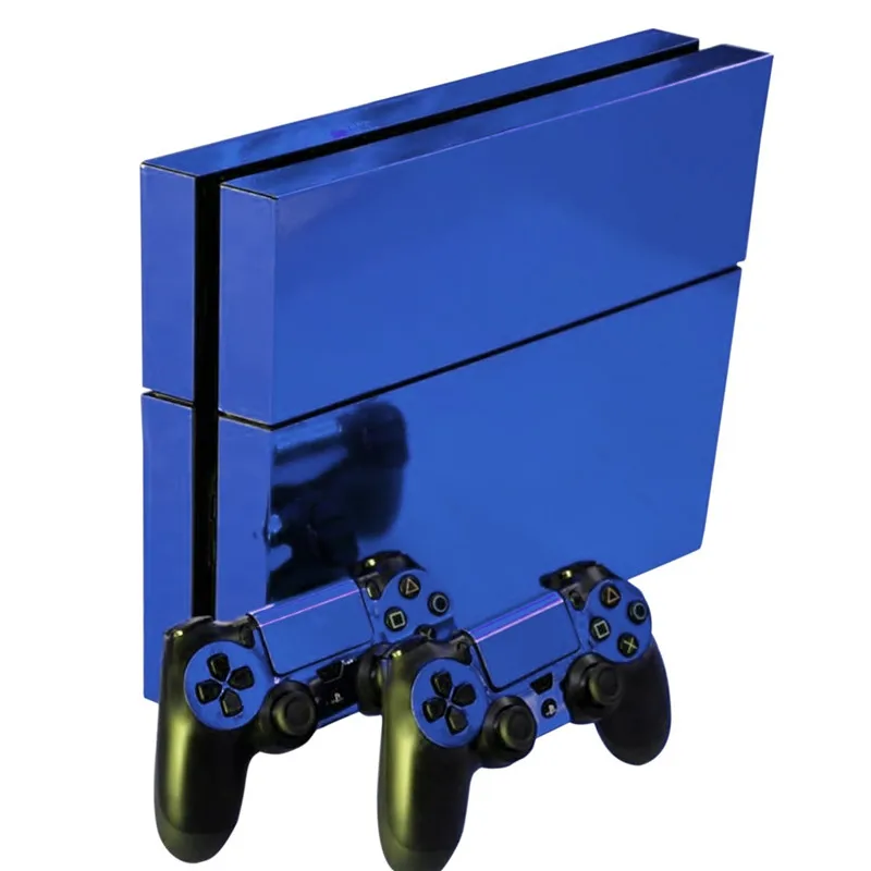 Plating Sticker Protector Cover Skin Stickers Decal Case For Sony Play Station Dualshock 4 PS4 Consoles and Two Controller | Электроника