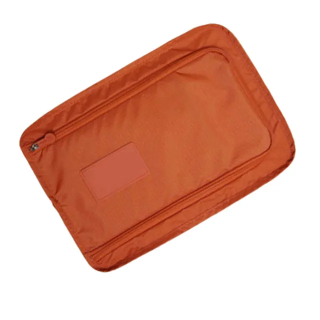 orange Waterproof Shoes Bag Pouch Storage Travel Bag Portable Shoes Organizer Sorting Pouch Home Storage - Цвет: orange