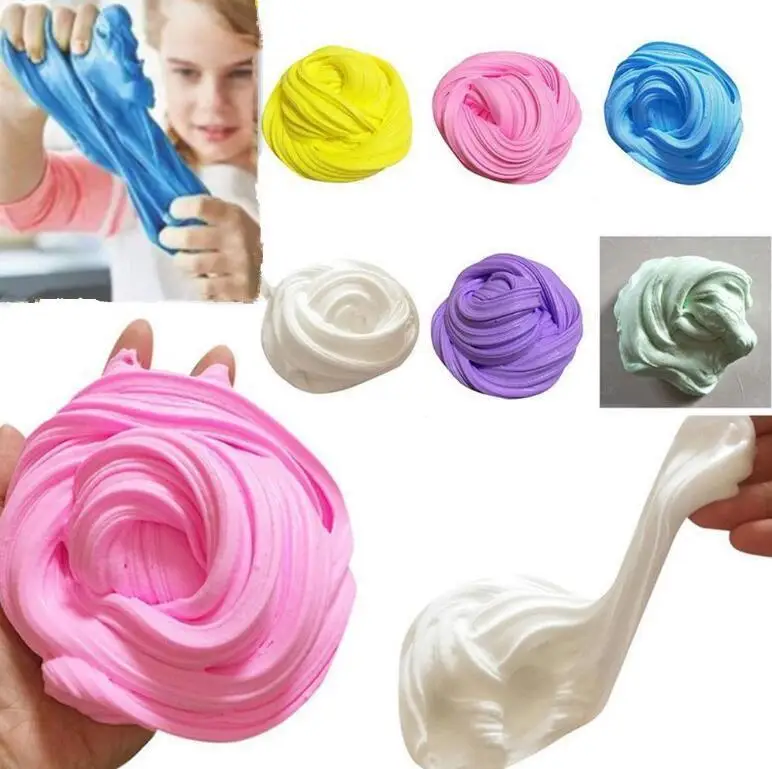 50 г DIY слизи пушистые светильник глины Floam Ароматические без тетрабонат