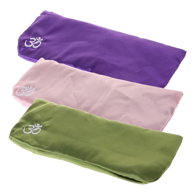 

Yoga Eye Pillow Silk Cassia Seed Lavender Massage Relaxation Mask Aromatherapy