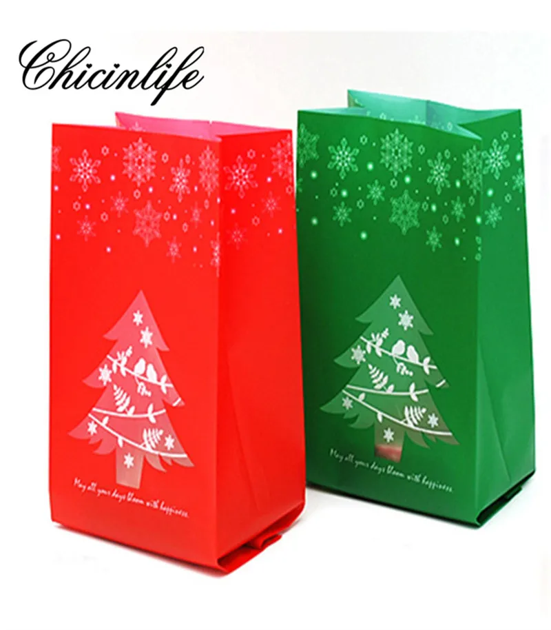 

Chicinlife 10 шт. Рождественская елка Конфета-Снежинка, Подарочная пластиковая коробка, день рождения, вечеринка, вечеринка, новый год, сумки, Деко...