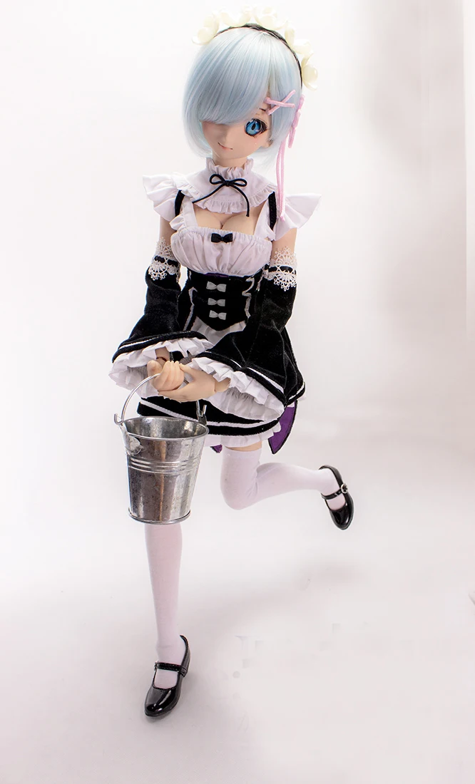 Косплей Костюм служанки Rem/Ram для шарнирных кукол BJD SD DD DDL 1/3|Куклы| |