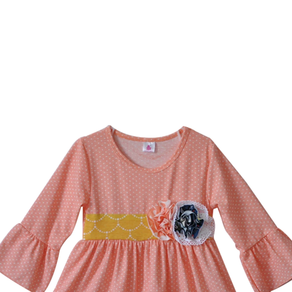 Осень горчичный пирог очаровательное детское платье без рукавов одежда