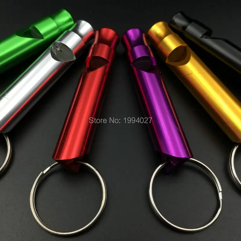 Горячая Распродажа 5 шт./лот свисток для спорта на открытом воздухе алюминиевый сплав аксессуары кемпинга