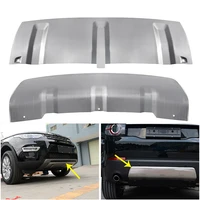 stainless steel front rear bumper diffuser protector guard skid plate fit for land rover discovery sport 2016 2017 2018