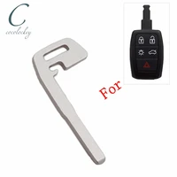 replacement key blank blade uncut fit for volvo c30 c70 s40 v50 smart remote key case