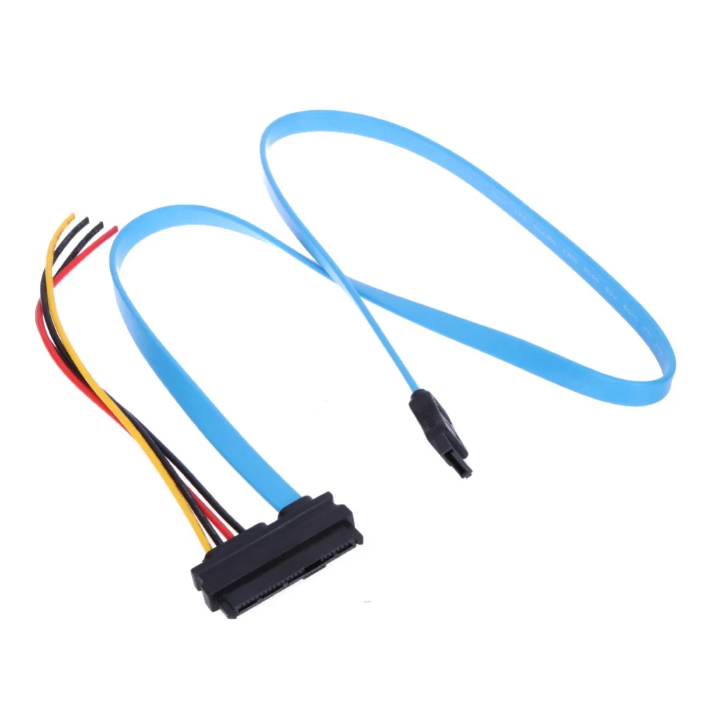 7-контактный SATA Serial ATA Female к SAS 29 Pin и Large 4-контактный LP4 Male адаптер питания