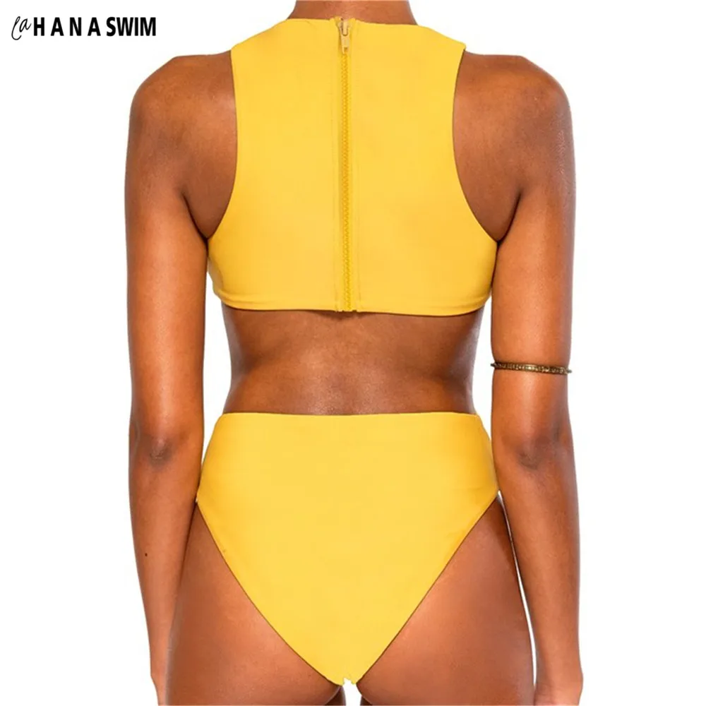 

Sexy One-piece Suits Swimsuit Bikini Amarillo Trikinis Bodysuit Mujer Women High Cut One Piece Swimwear Maillot Une Piece Femme