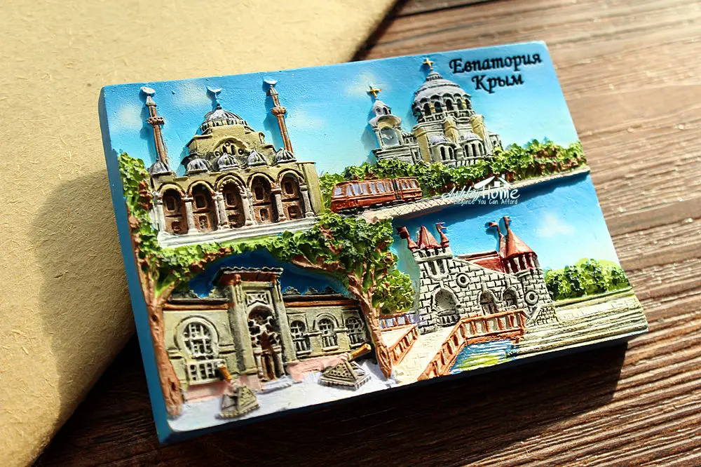 Крым туристические Путешествия Сувенир 3D Смолы Декоративный магнит для