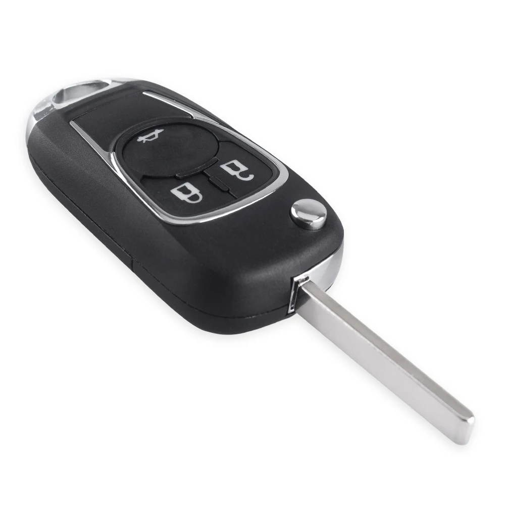 KEYYOU стиль откидная оболочка ключа дистанционного управления для Chevrolet Cruze Camaro Equinox Malibu Sonic Spark Volt 3 кнопки Fob автомобильный чехол для ключей