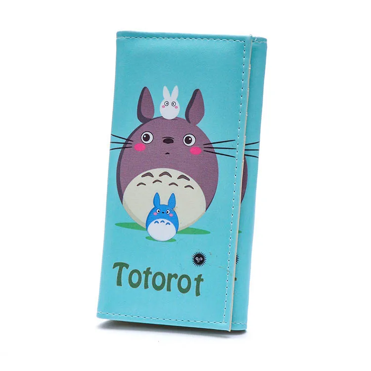Для женщин кошельки PU кожаные дамские сумочки мультфильм Тоторо студентов