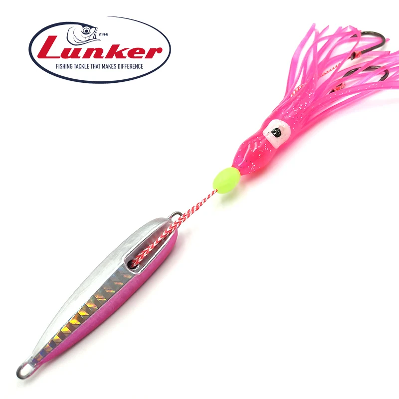 Металлическая морская приманка Lunker смолу для лодки 40 г 60 80 100 120 150 180 200 г|salt water
