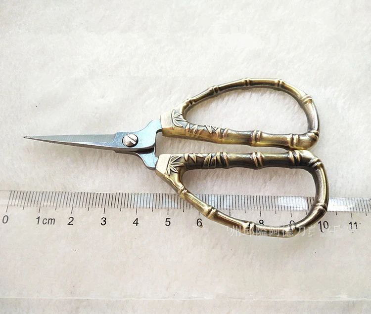 10cm Европейские винтажные швейные ножницы 5,8 см 10 см 11,8 см Вышивка для рукоделия резак для ткани Дракон шаблон портной ножницы, Q - Цвет: 10cm