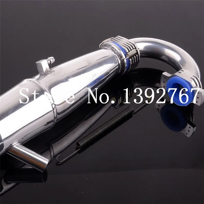 Радиоуправляемая машина HSP 81084 алюминиевая выхлопная труба для моделей масштаба