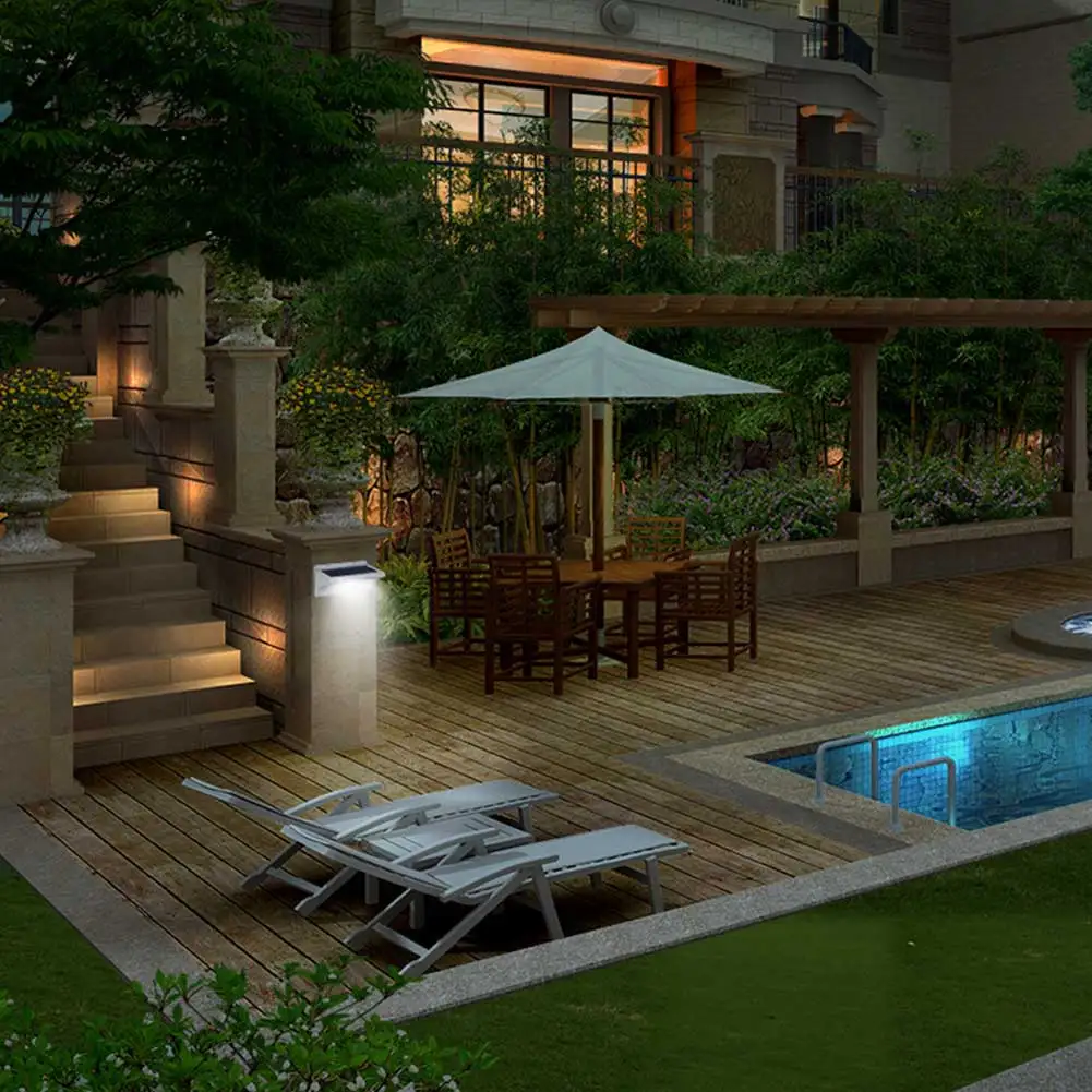 Водонепроницаемый 21 светодиодный 3 режима солнечной энергии PIR Активированный