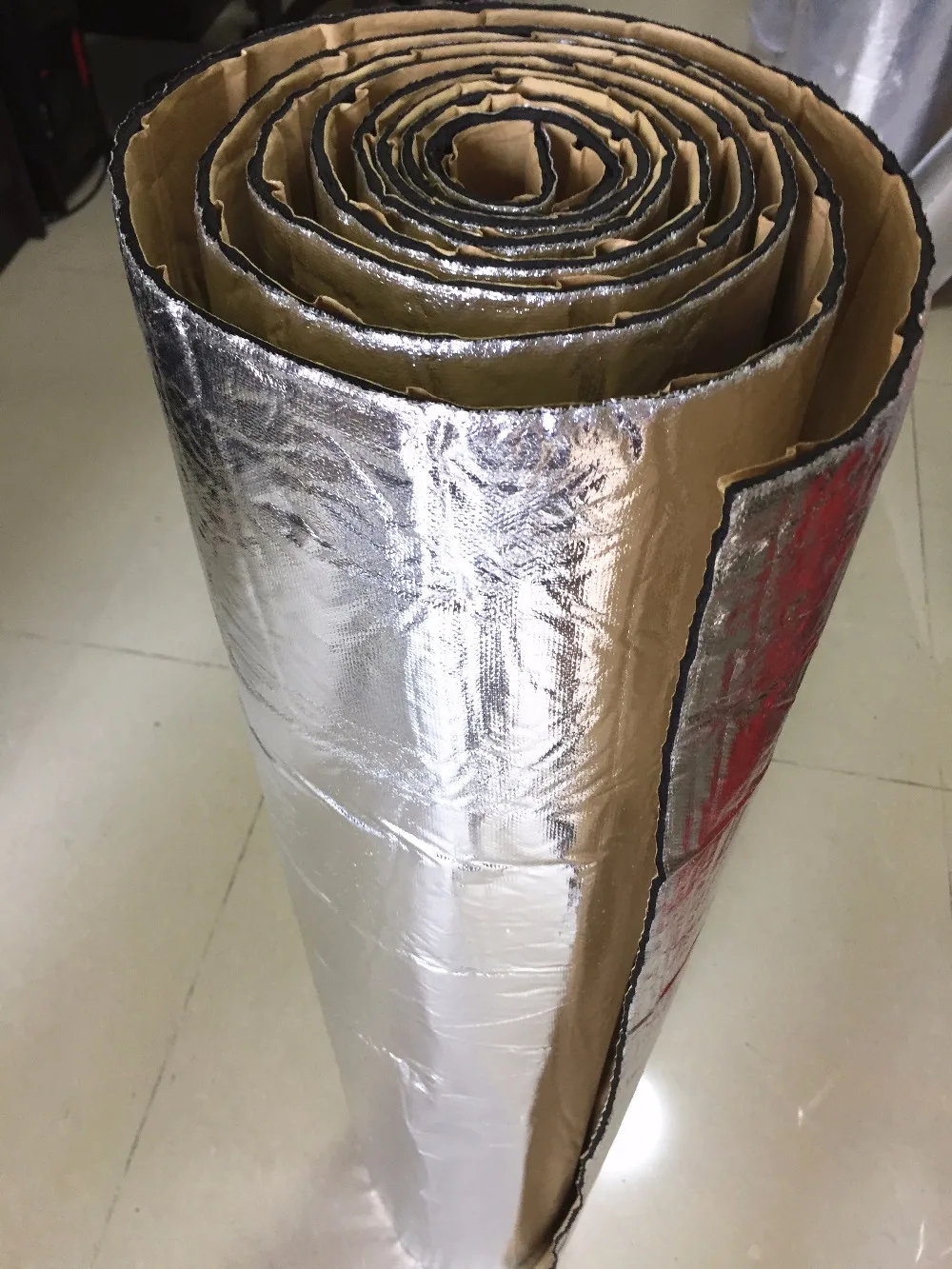 50 см х 100 20 &quotx 40&quot 1 шт. Алюминиевой Фольги Материал Звукоизоляции Коврик Для