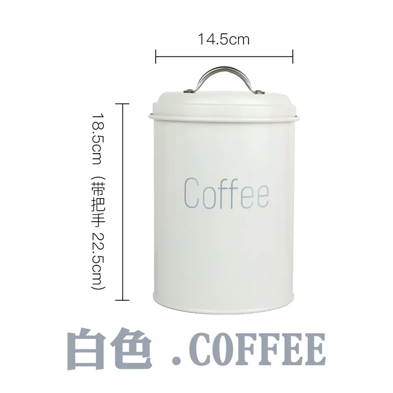3Pcs/Set Storage jars kitchen seasoning jars tea cans candy jars Tea Coffee Sugar Square Box Case Home Decor Storage Tanks